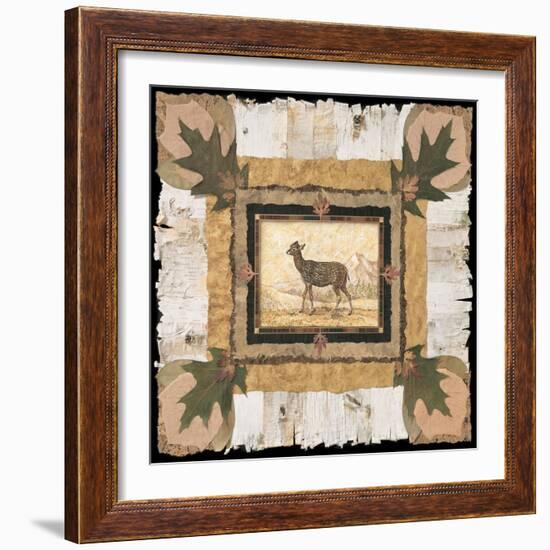 Spotted Doe-Pamela Gladding-Framed Art Print