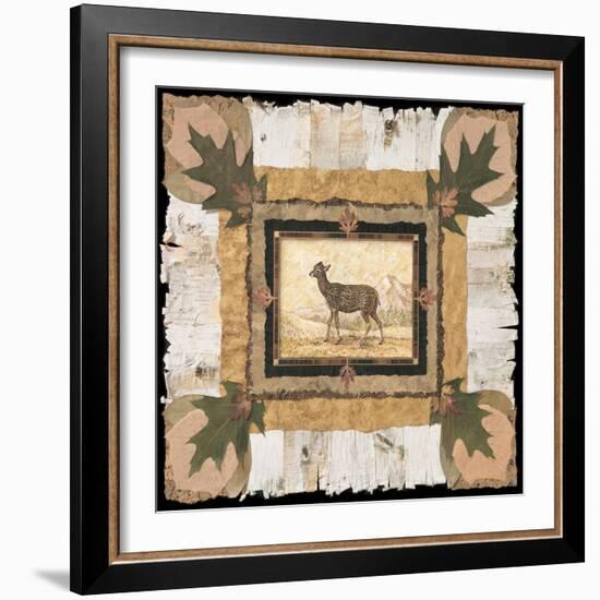 Spotted Doe-Pamela Gladding-Framed Art Print