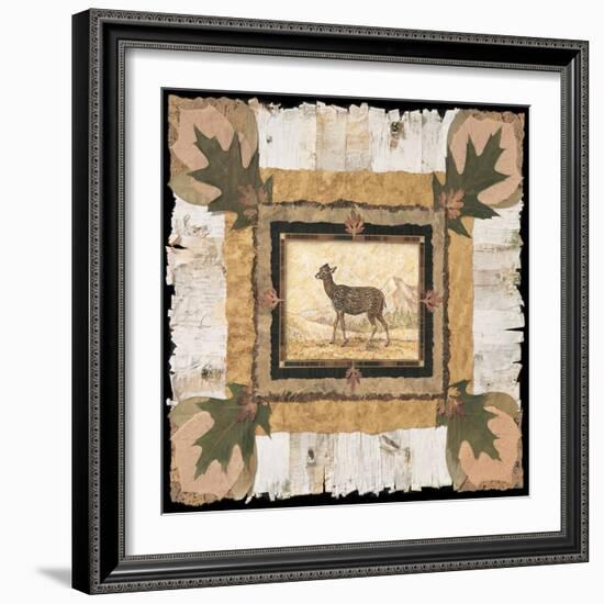 Spotted Doe-Pamela Gladding-Framed Art Print