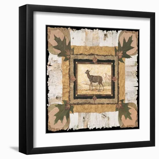 Spotted Doe-Pamela Gladding-Framed Art Print