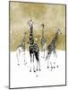 Spotted Giraffe I-Annie Warren-Mounted Art Print