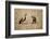 Spotted Hyena Pup and Whitebacked Vulture-Paul Souders-Framed Photographic Print