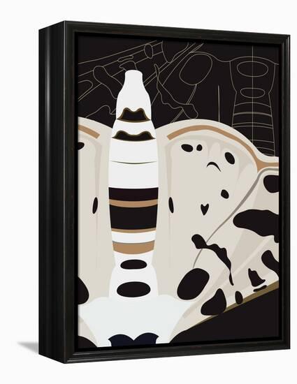 Spotted Missile-Belen Mena-Framed Premier Image Canvas