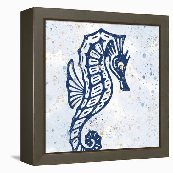 Spotted Sea 3-Kimberly Allen-Framed Stretched Canvas