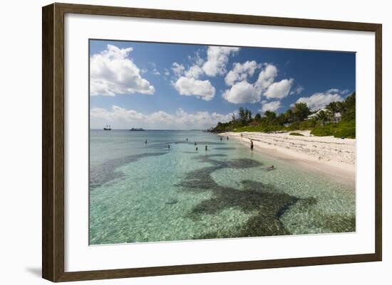 Spotts Beach, Grand Cayman, Cayman Islands, West Indies, Caribbean, Central America-Sergio Pitamitz-Framed Photographic Print