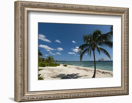 Spotts Beach, Grand Cayman, Cayman Islands, West Indies, Caribbean, Central America-Sergio Pitamitz-Framed Photographic Print