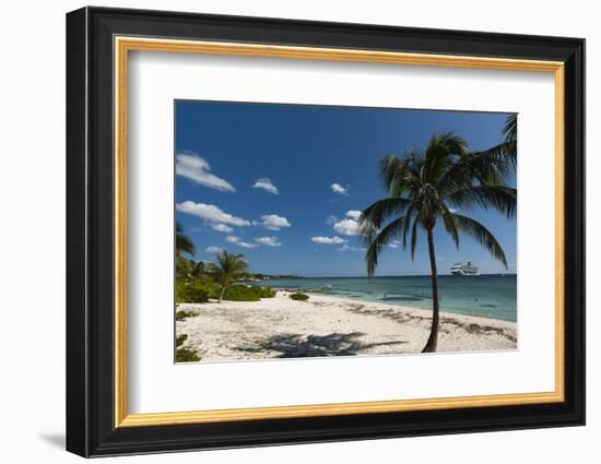 Spotts Beach, Grand Cayman, Cayman Islands, West Indies, Caribbean, Central America-Sergio Pitamitz-Framed Photographic Print