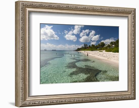 Spotts Beach, Grand Cayman, Cayman Islands, West Indies, Caribbean, Central America-Sergio Pitamitz-Framed Photographic Print