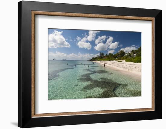 Spotts Beach, Grand Cayman, Cayman Islands, West Indies, Caribbean, Central America-Sergio Pitamitz-Framed Photographic Print