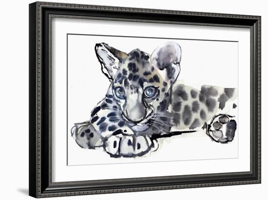 Spotty (Arabian Leopard Cub), 2008-Mark Adlington-Framed Giclee Print