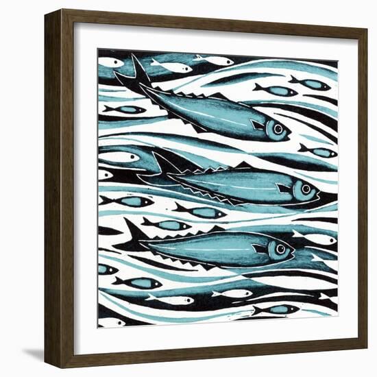 Sprats, 2004-Nat Morley-Framed Giclee Print