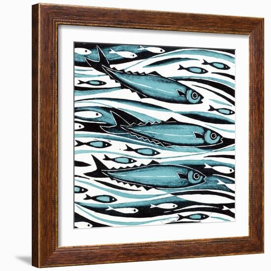 Sprats, 2004-Nat Morley-Framed Giclee Print