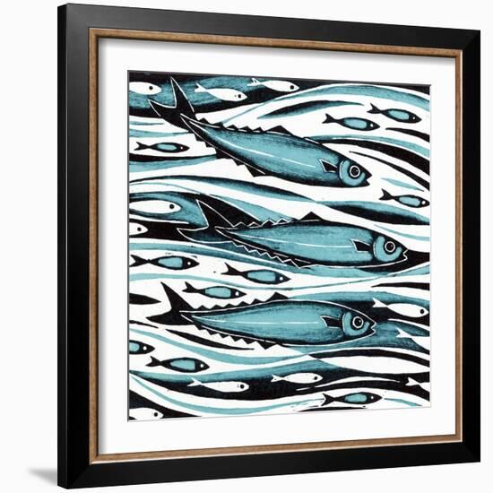 Sprats, 2004-Nat Morley-Framed Giclee Print