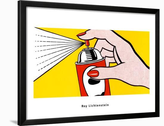 Spray, 1962-Roy Lichtenstein-Framed Art Print