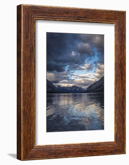 Spray Valley lake reflection, Alberta, Calgary, Canada, Canmore, Kananaskis-Howie Garber-Framed Photographic Print