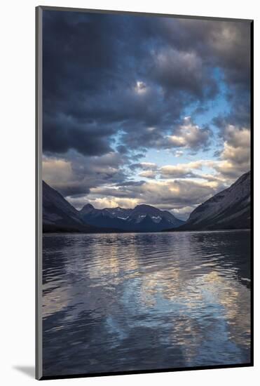 Spray Valley lake reflection, Alberta, Calgary, Canada, Canmore, Kananaskis-Howie Garber-Mounted Photographic Print