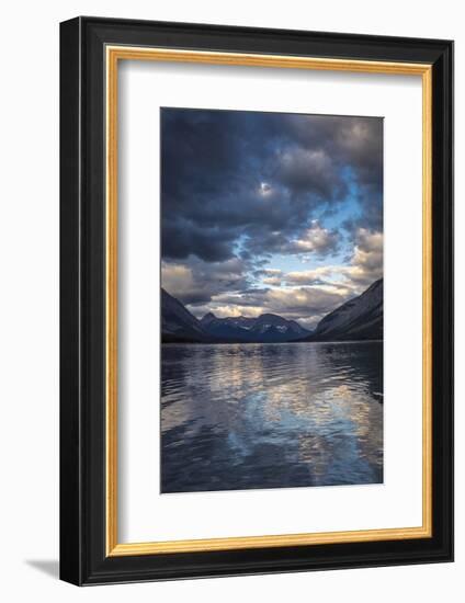 Spray Valley lake reflection, Alberta, Calgary, Canada, Canmore, Kananaskis-Howie Garber-Framed Photographic Print