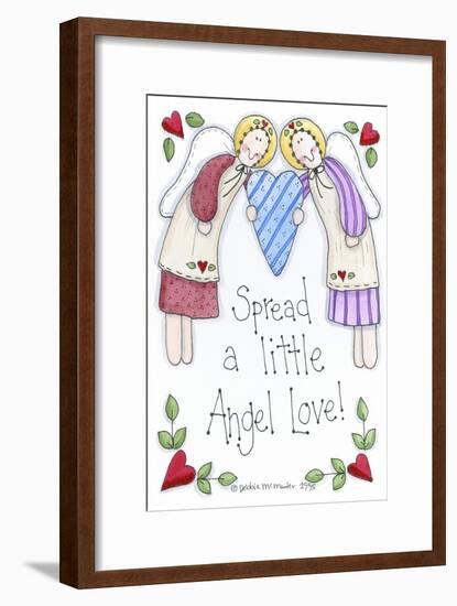 Spread a Little Angel Love-Debbie McMaster-Framed Giclee Print