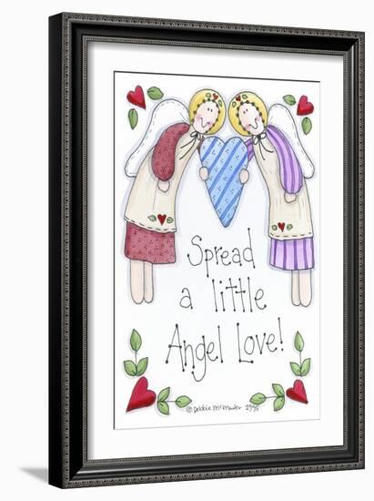 Spread a Little Angel Love-Debbie McMaster-Framed Giclee Print