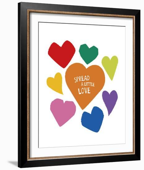 Spread a Little Love-Clara Wells-Framed Giclee Print