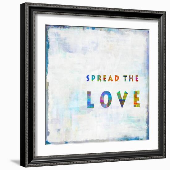 Spread The Love In Color-Jamie MacDowell-Framed Art Print