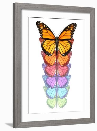 Spread Your Wings-digitalista-Framed Art Print