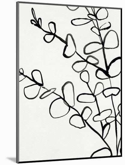 Sprig Contour I-Victoria Barnes-Mounted Art Print