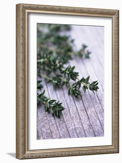 Sprigs of Thyme-Maxine Adcock-Framed Photographic Print