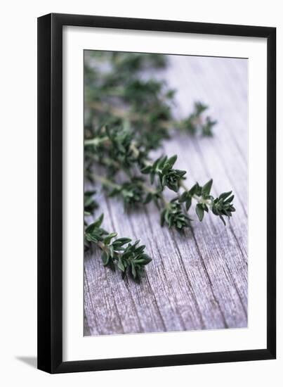 Sprigs of Thyme-Maxine Adcock-Framed Photographic Print