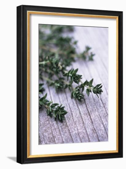 Sprigs of Thyme-Maxine Adcock-Framed Photographic Print