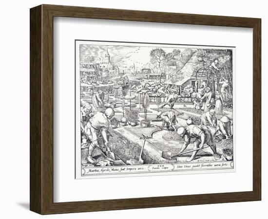 Spring, 1570-Pieter Bruegel the Elder-Framed Giclee Print