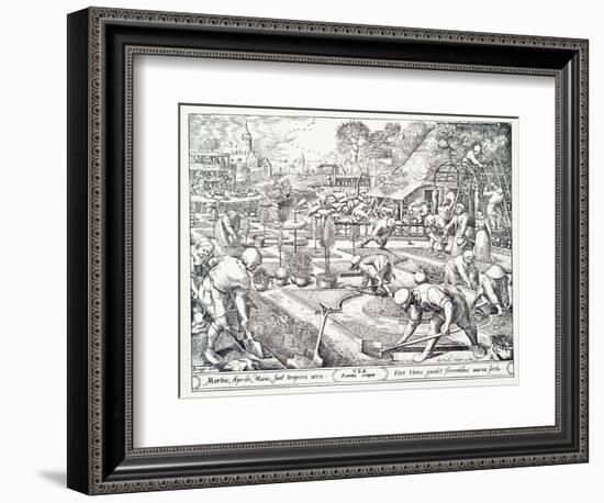 Spring, 1570-Pieter Bruegel the Elder-Framed Giclee Print