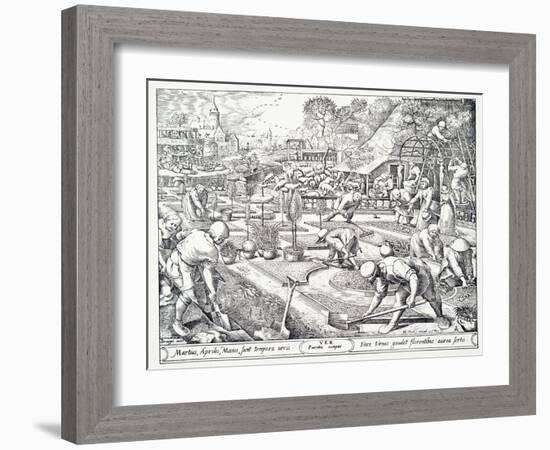 Spring, 1570-Pieter Bruegel the Elder-Framed Giclee Print