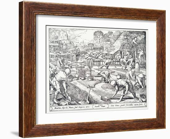 Spring, 1570-Pieter Bruegel the Elder-Framed Giclee Print