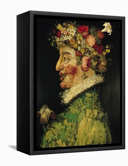 Spring, 1573-Giuseppe Arcimboldo-Framed Premier Image Canvas