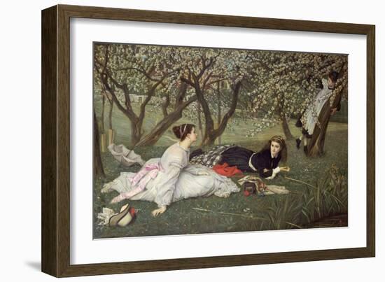 Spring, 1865-James Tissot-Framed Giclee Print