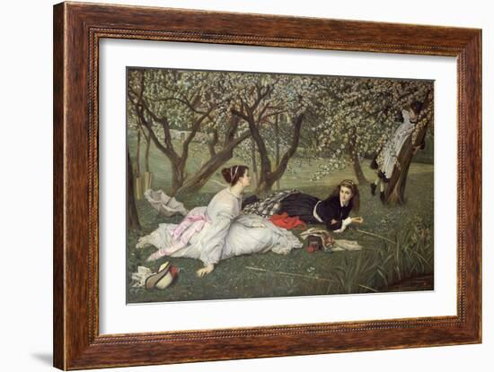 Spring, 1865-James Tissot-Framed Giclee Print