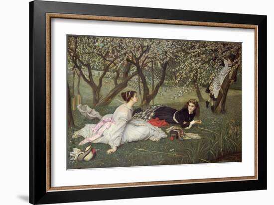 Spring, 1865-James Tissot-Framed Giclee Print