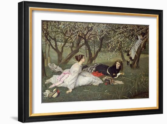 Spring, 1865-James Tissot-Framed Giclee Print
