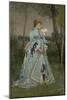 Spring, 1877 (Oil on Canvas)-Alfred Emile Stevens-Mounted Giclee Print