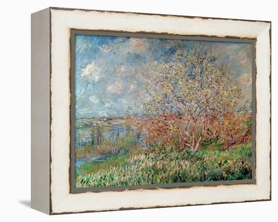 Spring, 1880-82-Claude Monet-Framed Premier Image Canvas