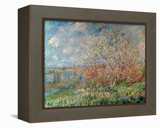 Spring, 1880-82-Claude Monet-Framed Premier Image Canvas