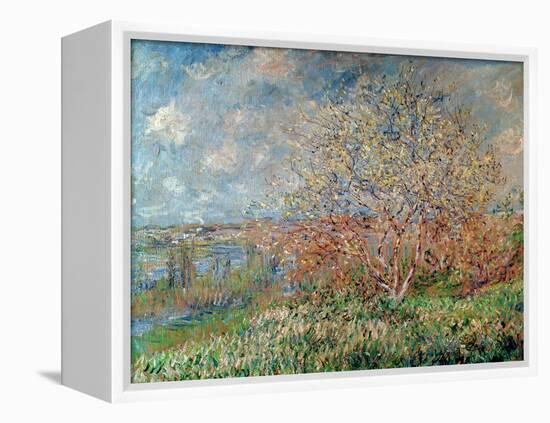 Spring, 1880-82-Claude Monet-Framed Premier Image Canvas