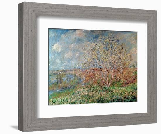 Spring, 1880-82-Claude Monet-Framed Premium Giclee Print