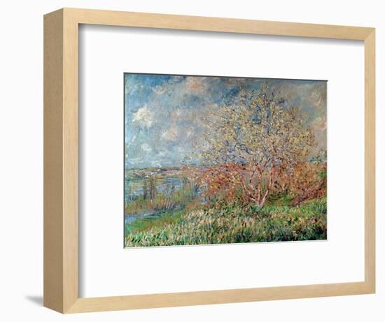 Spring, 1880-82-Claude Monet-Framed Premium Giclee Print