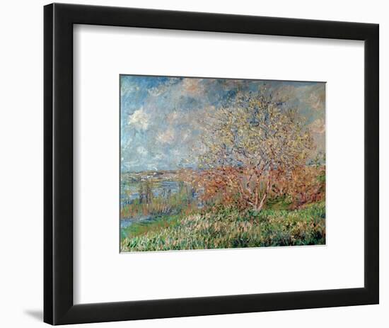 Spring, 1880-82-Claude Monet-Framed Premium Giclee Print