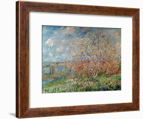 Spring, 1880-82-Claude Monet-Framed Premium Giclee Print