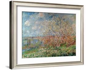 Spring, 1880-82-Claude Monet-Framed Giclee Print