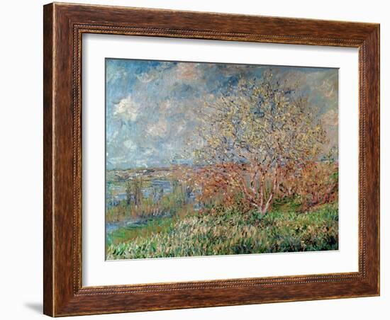 Spring, 1880-82-Claude Monet-Framed Giclee Print