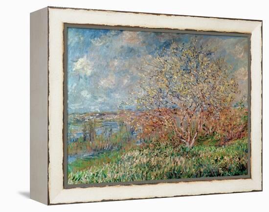 Spring, 1880-82-Claude Monet-Framed Premier Image Canvas